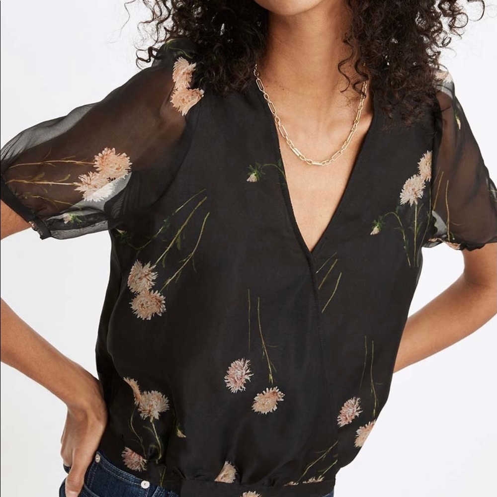 Madewell Silk Top